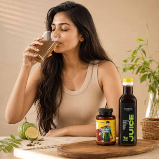 Charbi Gone 60 Capsules & Arogya Lean Juice Combo – Advanced Fat Management & Ayurvedic Fitness Support