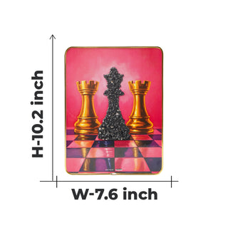 Chess-Queen Tourmaline Frame [ Rectangle Frame ]