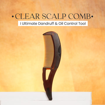 Clear Scalp Comb | Ultimate Dandruff & Oil Control Tool