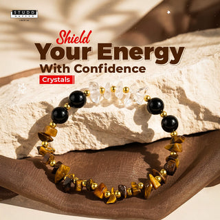 Confidence & Protection Cystal Chips Bracelet