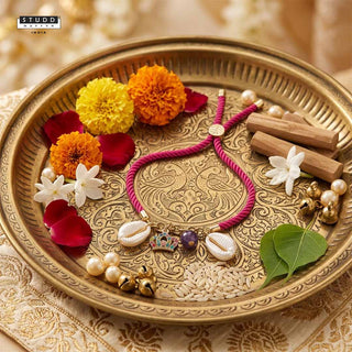Crown Charm Rakhi