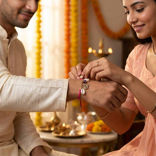 Crown Charm Rakhi