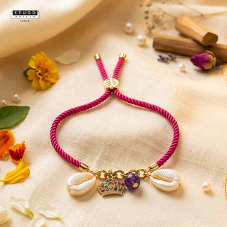 Crown Charm Rakhi