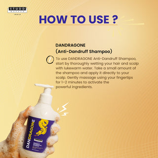 DANDRAGONE  I Anti-Dandruff Shampoo