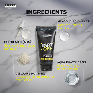 Dirt OFF Exfoliating Gel