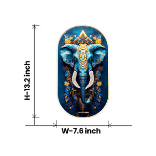 Elephant Pyrite-Lapis Plate [Capsule Frame]