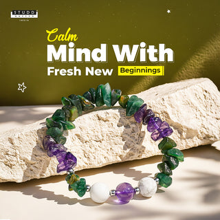 Emotional balance and New Beginning Crystal Chips Bracelet