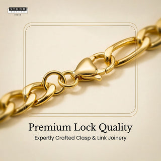 Figgaro Bracelet – 24K Gold Tone