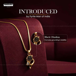 Wisdom Fox Pendant - 24k Gold Tone Plated [ With Chain ]