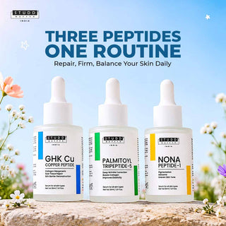 GHK-Cu + Tripeptide-5 + NONA Peptide Serum Trio