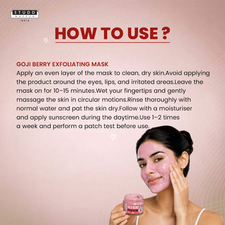 GOJI Berry Exfoliating Mask