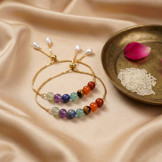 7 Chakra Adjustable Rakhi