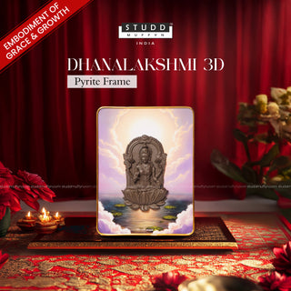 Dhanalakshmi 3D Pyrite Frame