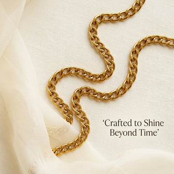 Golden Cuban Chain - 24k Gold Toned
