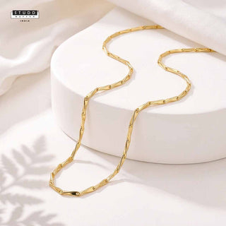 Golden Rice Chain - 24K Gold Tone Plated [ Pack of 2 ]