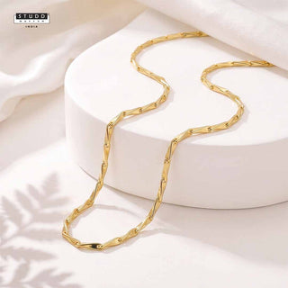 Golden Rice Chain - 24K Gold Tone Plated [ Pack of 2 ]