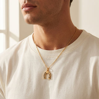 Good Luck Pendant - 24K Gold Tone