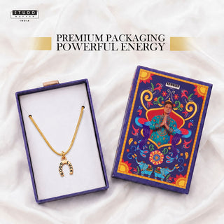 Good Luck Pendant - 24k Gold Tone Plated [ With Chain ]
