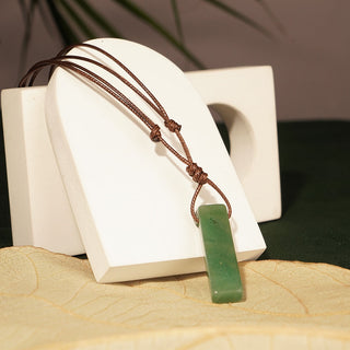 Green Aventurine Pencil Pendant