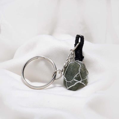 Green Aventurine Keyring