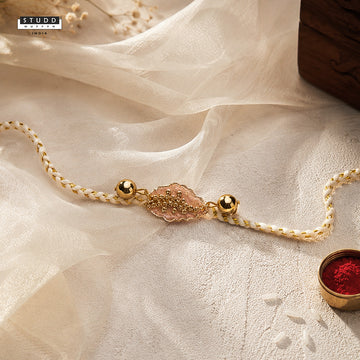 Hematite Blossom Rakhi