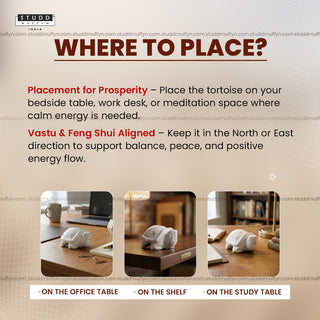 Howlite Crystal Tortoise| Miniature Series