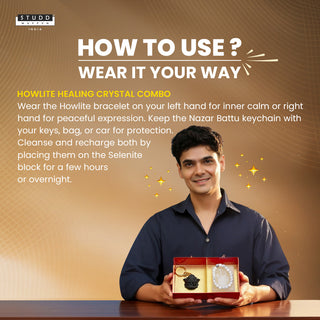 Howlite Healing Crystal Combo