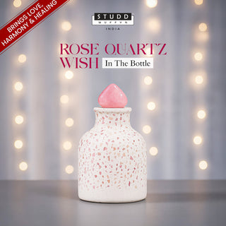 Rose Quartz Wish In The Bottle