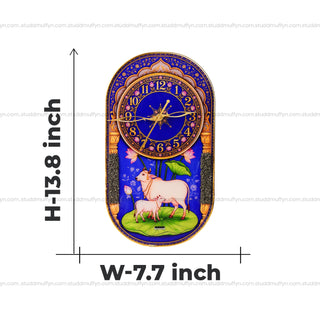 Kamdhenu Pyrite Clock