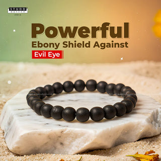 PYRITE AND KARUNGALI BRACELET