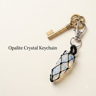 Opalite Crystal Keychain