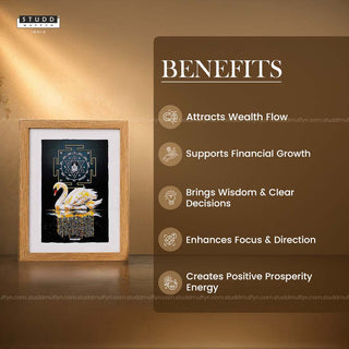 Kuber Yantra Pyrite Frame