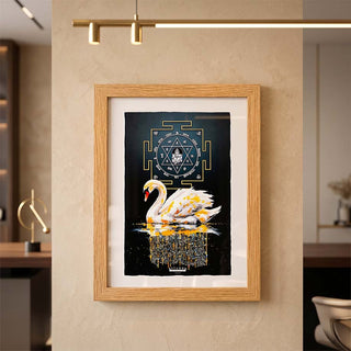 Kuber Yantra Pyrite Frame