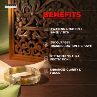 Labradorite Square Pyramid Bracelet