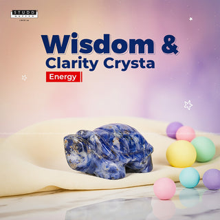 Lapis Lazuli Crystal Tortoise | Miniature Series