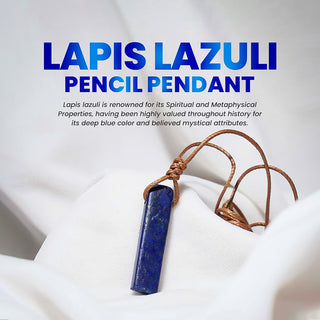 Lapis Lazuli Pencil Pendant