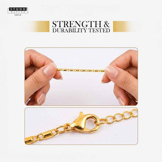 Golden Link Chain - 24K Gold Plated