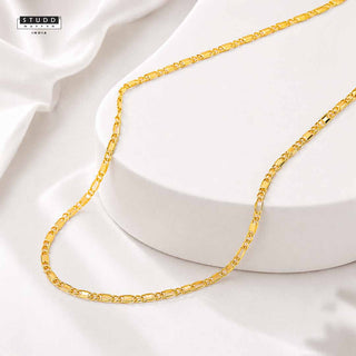 Golden Link Chain - 24K Gold Plated
