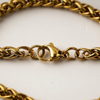 GOLDEN Wheat Chain - 24k Gold Toned