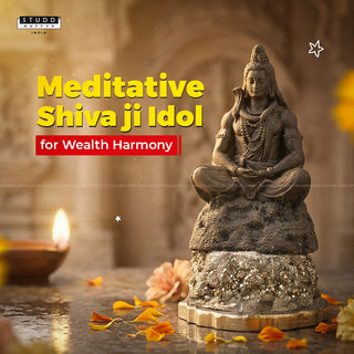 Lord Shiva on Pyrite Geode I Miniature Series