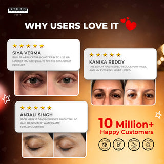 Magic Wand 24K Under-eye Serum with Massager