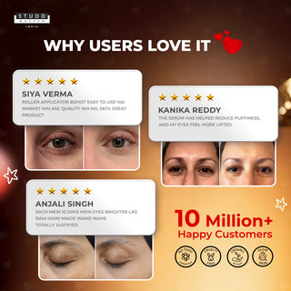 Magic Wand 24K Under-eye Serum with Massager