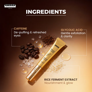 Magic Wand 24K Under-eye Serum with Massager