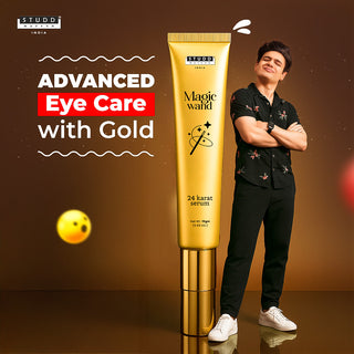 Magic Wand 24K Under-eye Serum with Massager