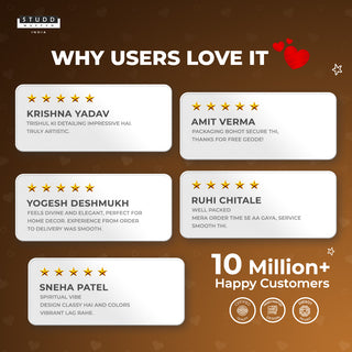 Mahadev Trishul Pyrite Frame [ Capsule Shape ]