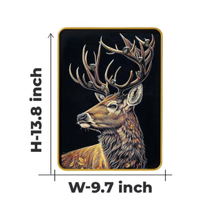 Majestic Pyrite Deer By Studd Muffyn