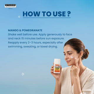 Mango & Pomegranate Cooling Fluid Sunscreen