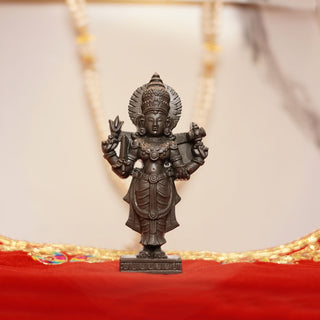 Goddess Lakshmi Ji Pyrite Idol