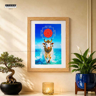 Matrika Yantra Pyrite Frame
