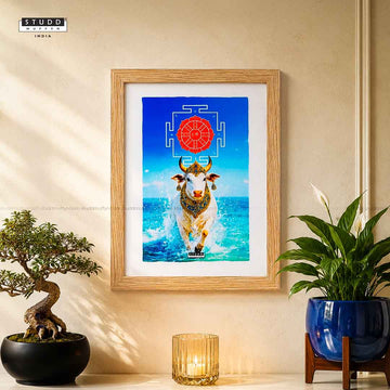 Matrika Yantra Pyrite Frame